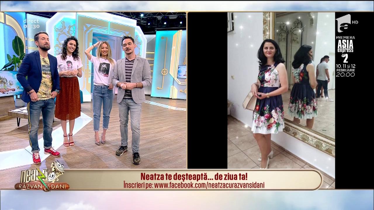 Neatza te deşteaptă... de ziua ta! La mulți ani, Diana!