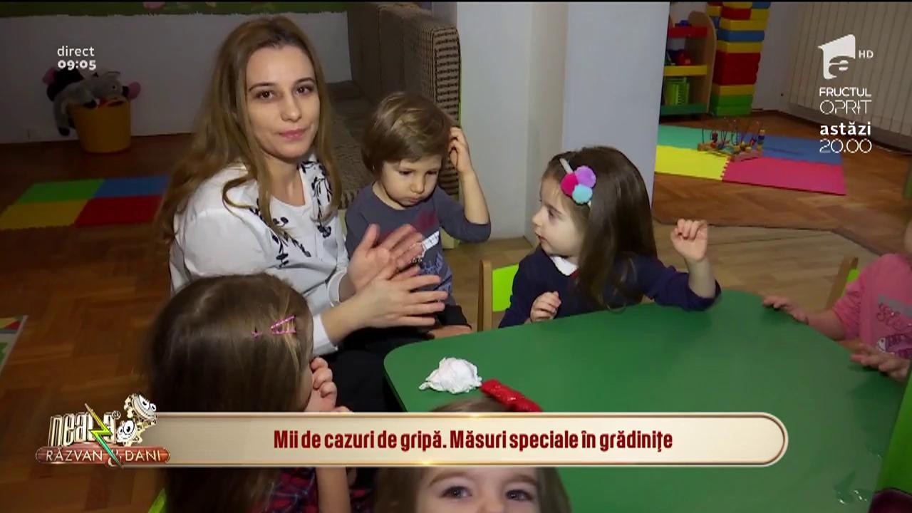 Mii de cazuri de gripă &icirc;n toată țara. Profesorii iau măsuri speciale &icirc;n grădinițe și școli