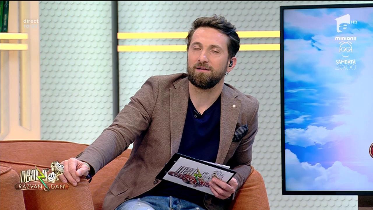 Răzvan face glume la adresa colegului său. Dani: "Eu, &icirc;n redacție, am fost votat plosca echipei"