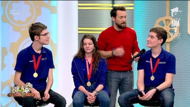 Robotul rom&acirc;n medaliat la Campionatul de Robotică din Coreea de Sud, &icirc;n platoul Neatza