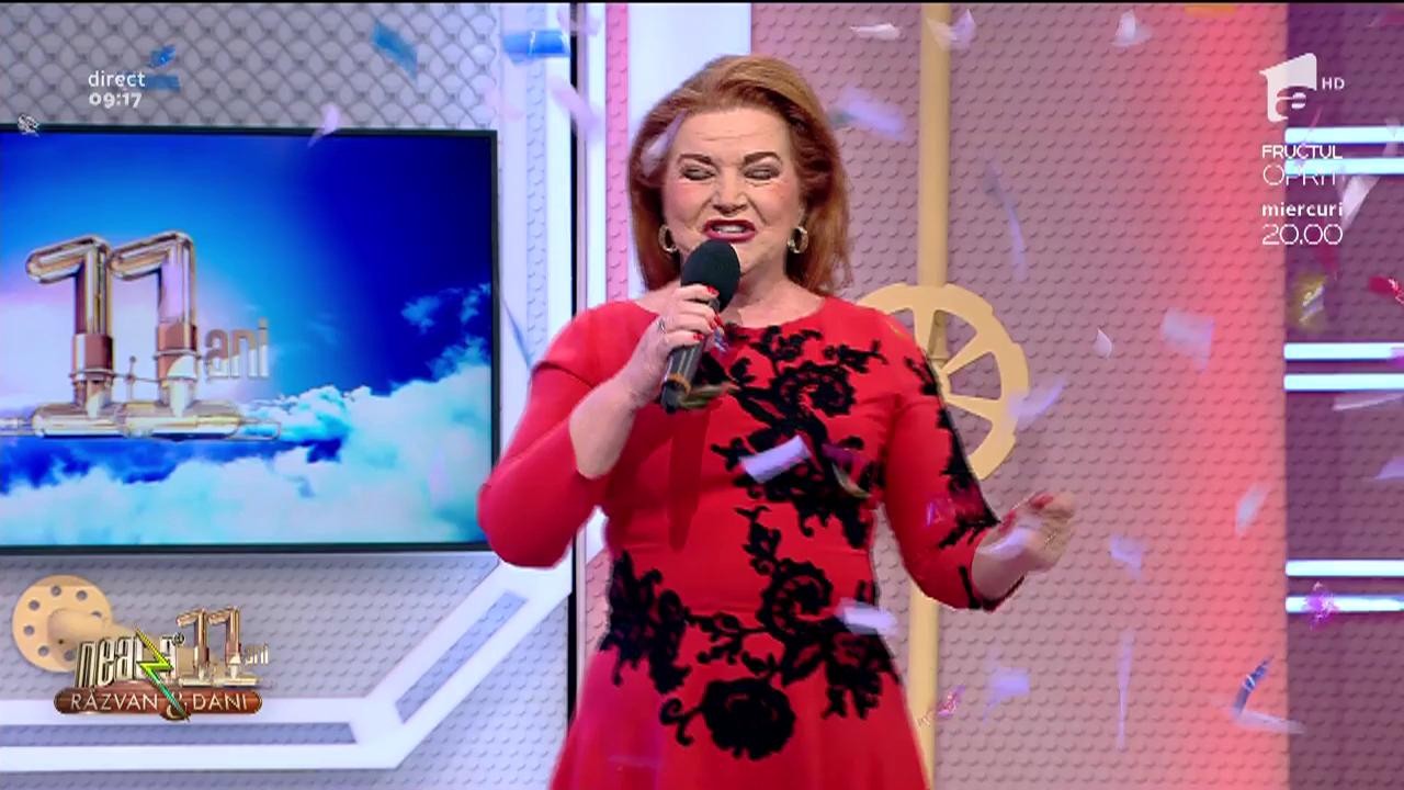 Maria C&acirc;rneci c&acirc;ntă melodia C&acirc;nd are omul noroc