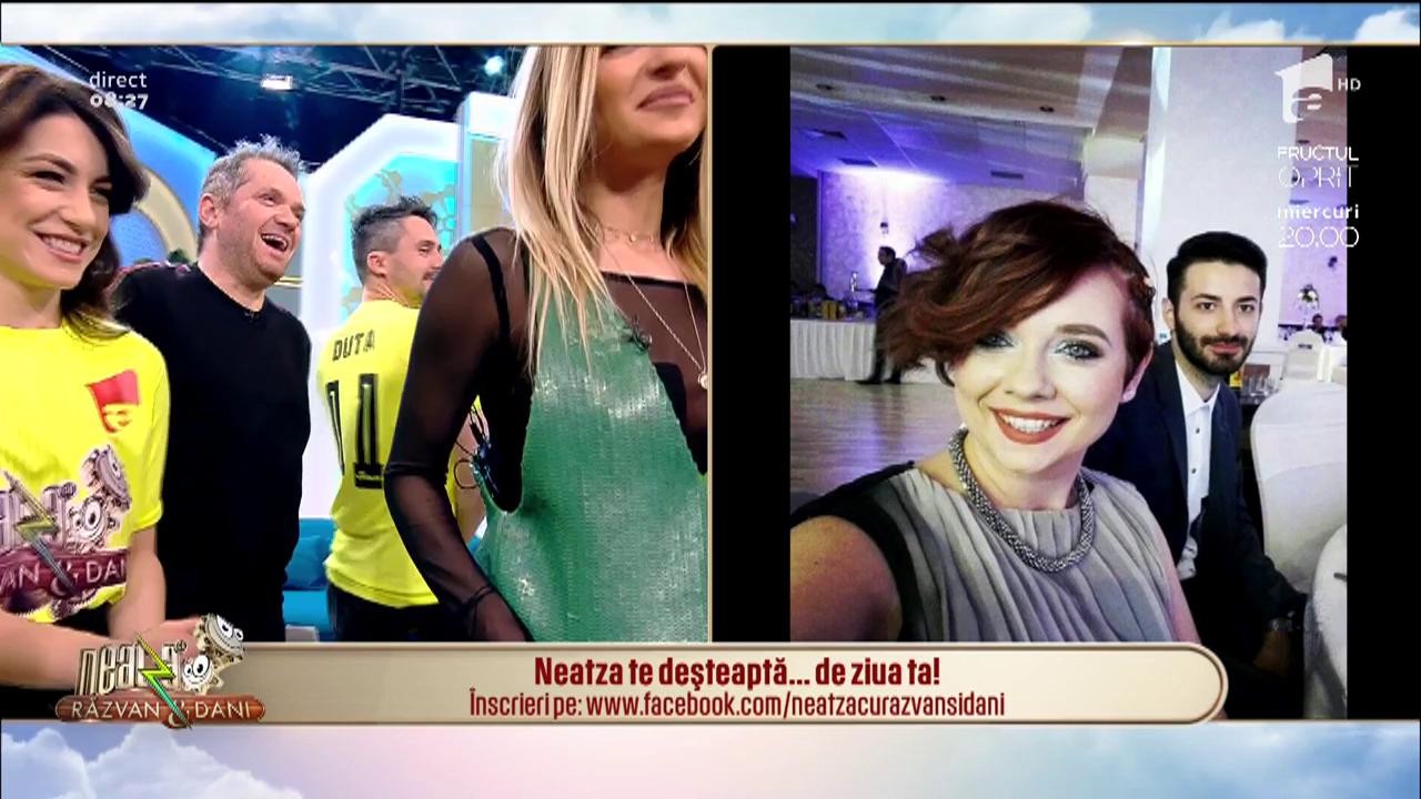 Neatza te deşteaptă... de ziua ta! La mulți ani, Ada!