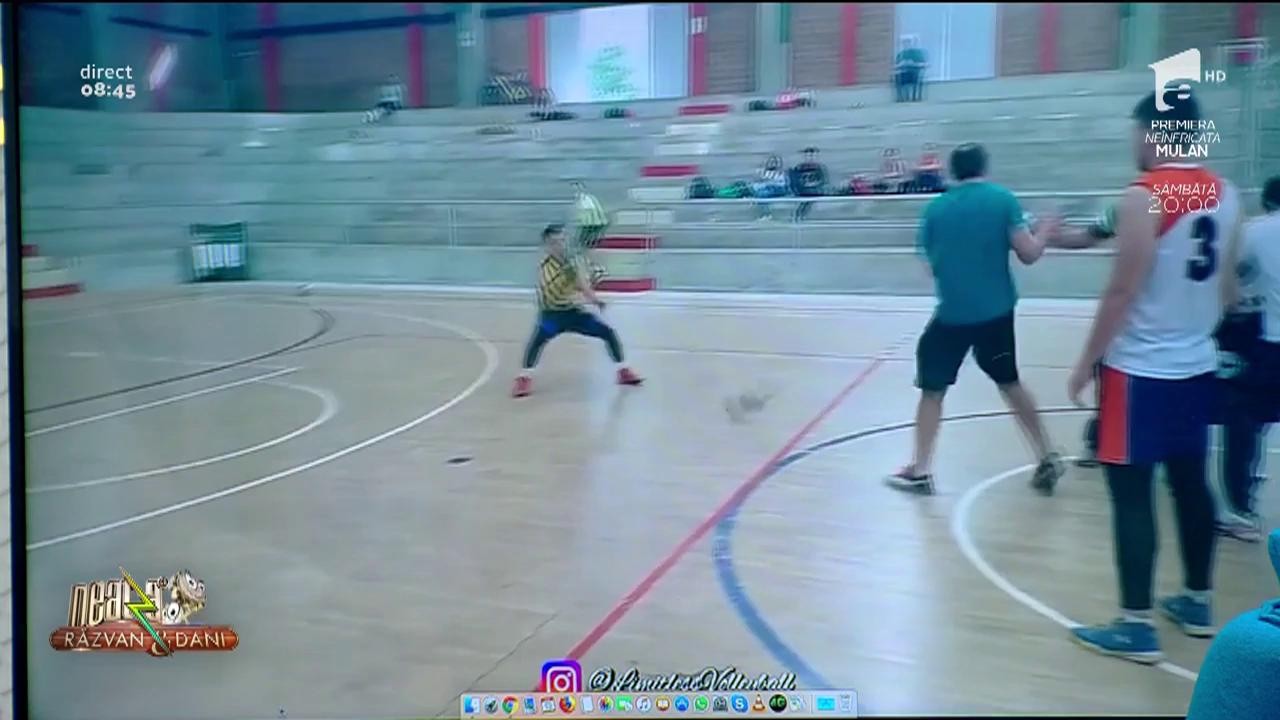 Smiley News. Cel mai alert antrenament de volei