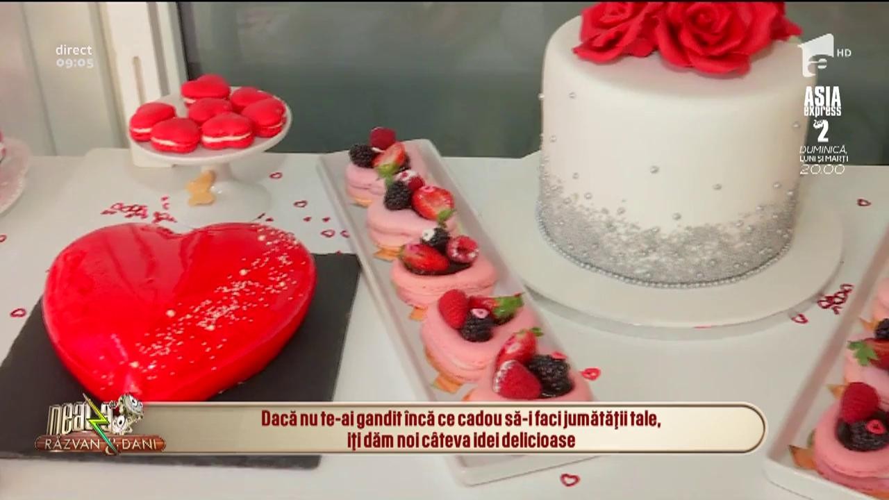 Deserturile preferate de rom&acirc;ni de Ziua &Icirc;ndrăgostiților