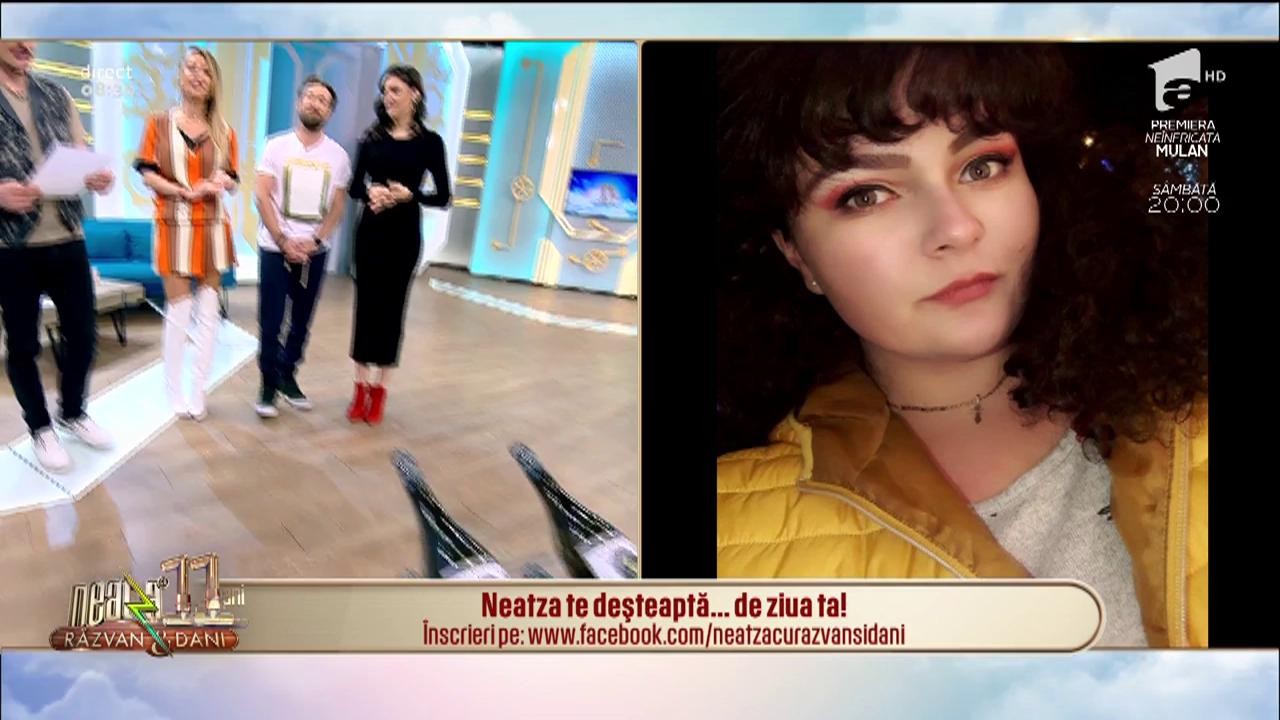 Neatza te deşteaptă... de ziua ta! La mulți ani, Raluca!