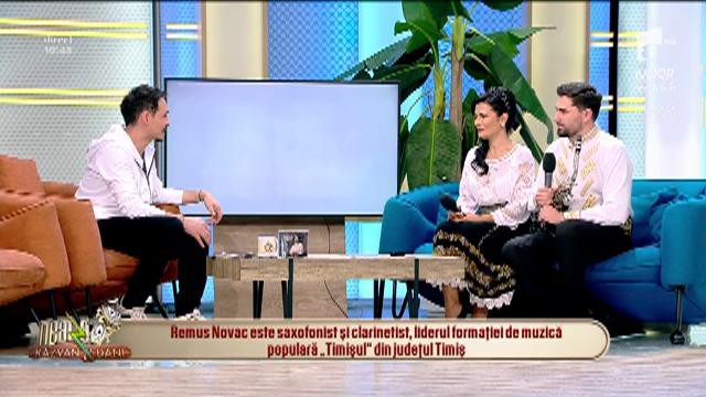 Olguța Berbec c&acirc;ntă, la Neatza, melodia "Joacă tată l&acirc;ngă fată"