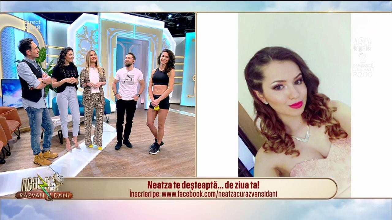 Neatza te deşteaptă... de ziua ta! La mulți ani, Mădălina!