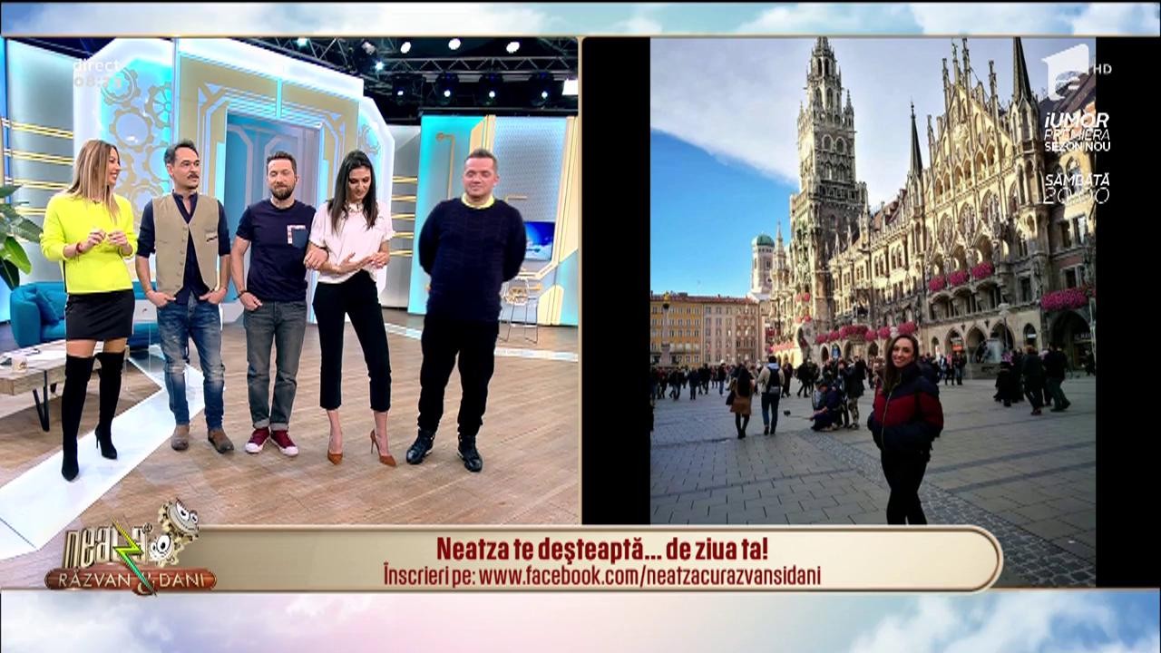 Neatza te deşteaptă... de ziua ta! La mulți ani, Oana!