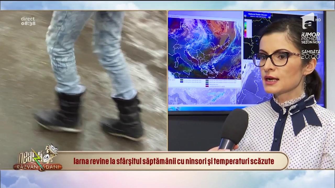 Iarna revine la sfârșitul săptămânii cu ninsori și temperaturi scăzute