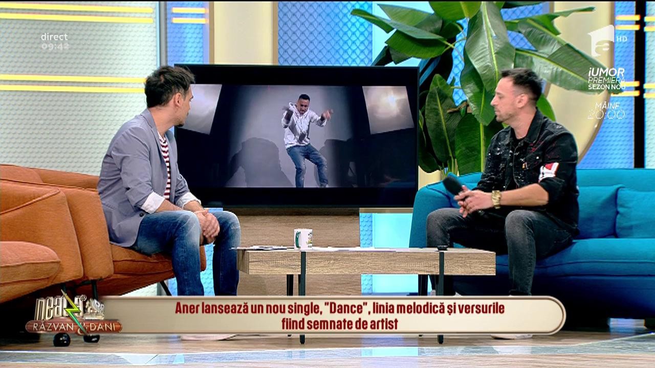 Vrea să facă lumea să danseze! Aner lanseaza, la Neatza, melodia "Dance"
