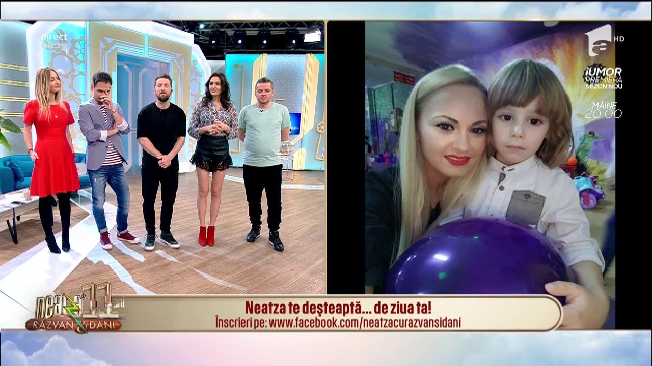 Neatza te deşteaptă... de ziua ta! La mulți ani, Valentina!