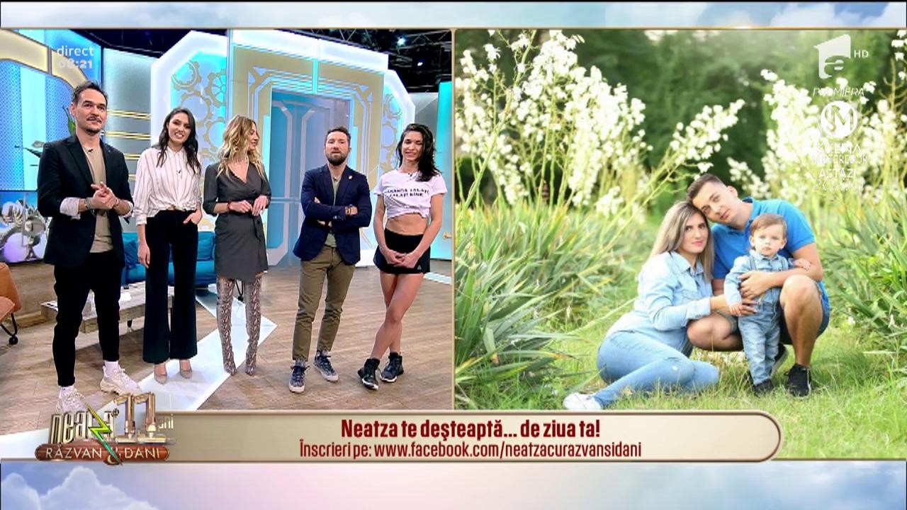 Neatza te deşteaptă... de ziua ta! La mulți ani, Andreea!