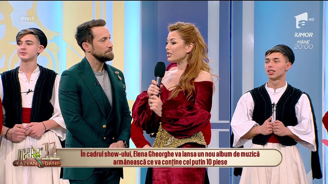 Elena Gheorghe, spectacol cum nu s-a mai văzut la Sala Palatului: &rdquo;Va fi cel mai mare eveniment de muzică arm&acirc;nească. A fost dorința bunicii mele&rdquo;