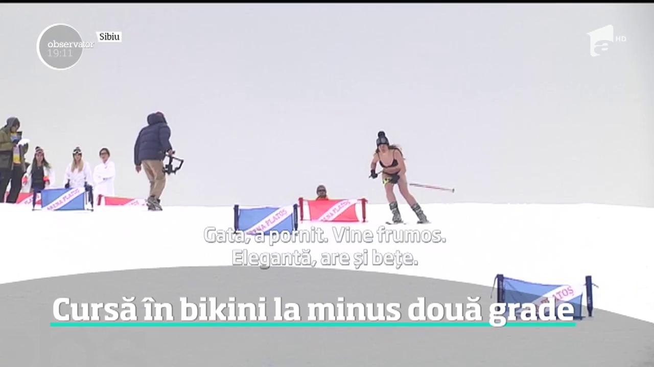Concurs de Miss Bikini pe p&acirc;rtia din Păltiniş