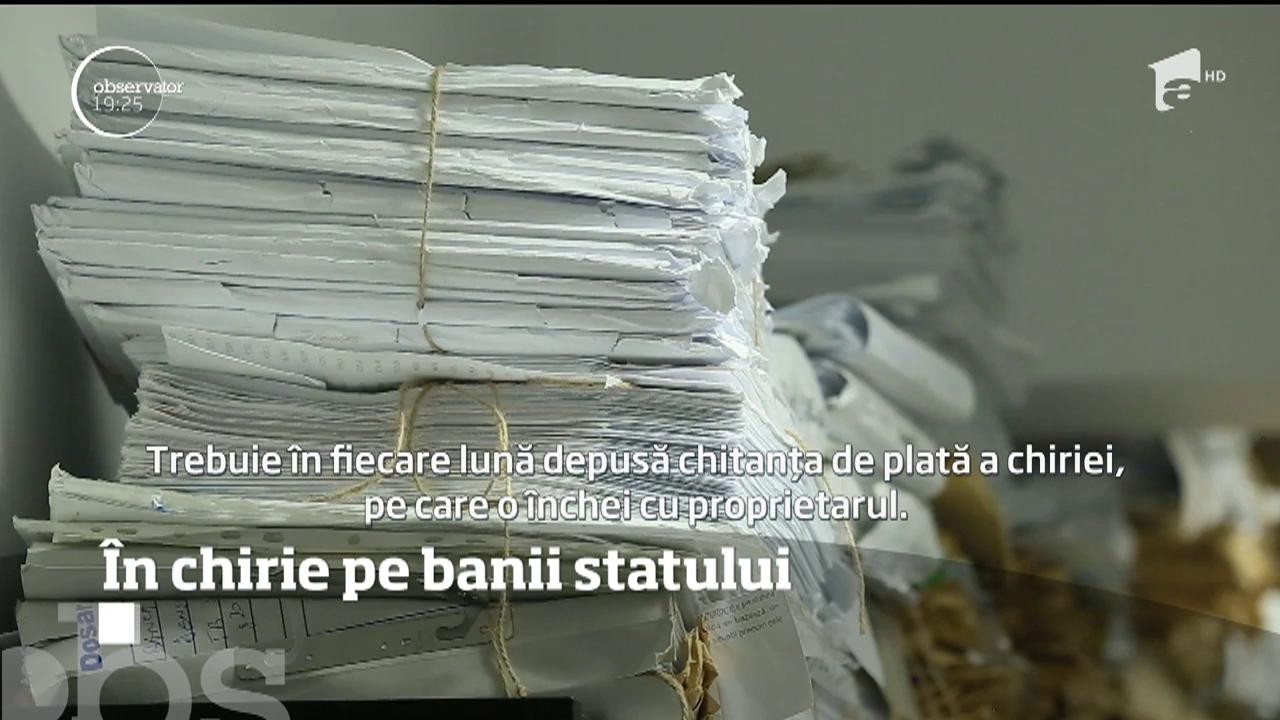 &Icirc;n chirie cu bani de la stat