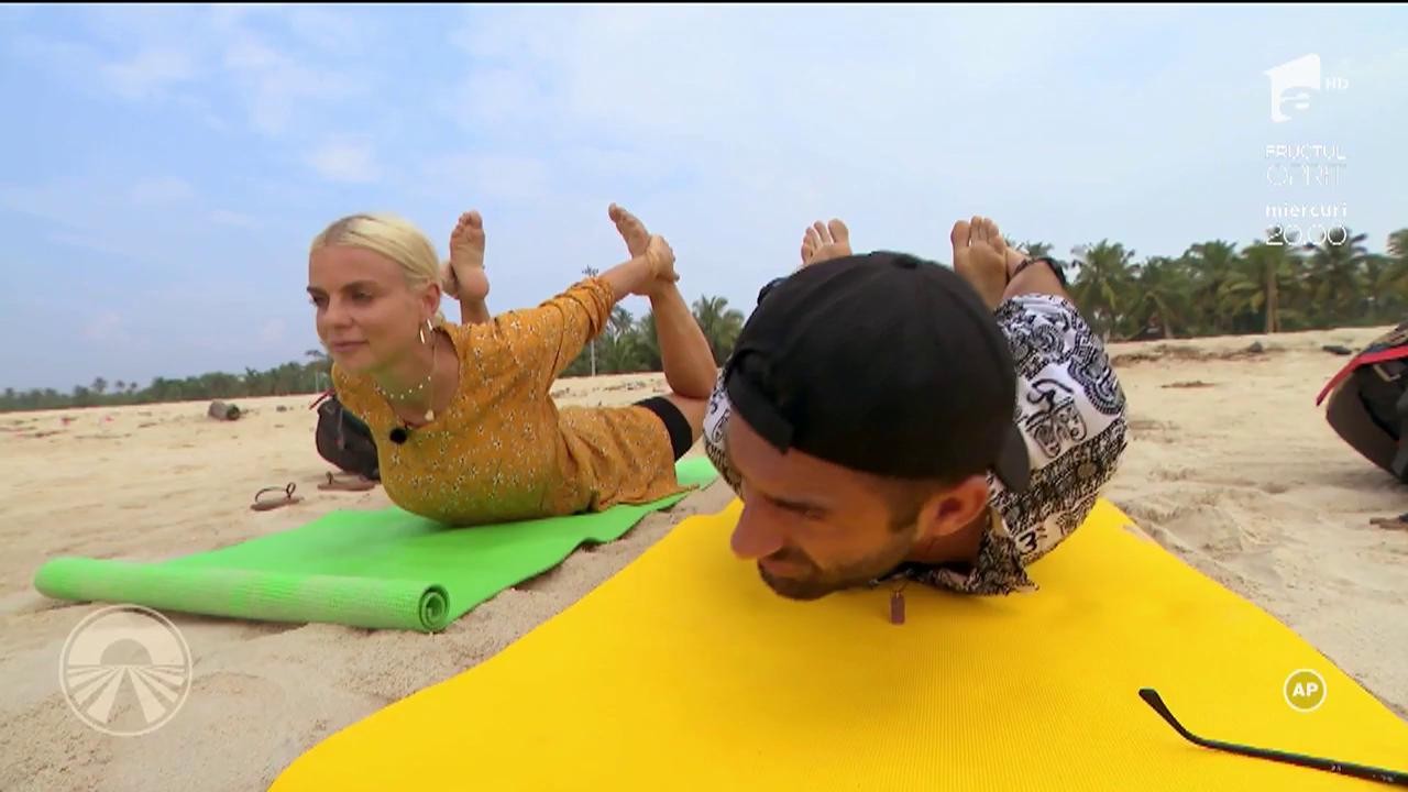 Jojo și Paul Ipate, poziții de yoga &icirc;mpotriva furatului şi trişatului