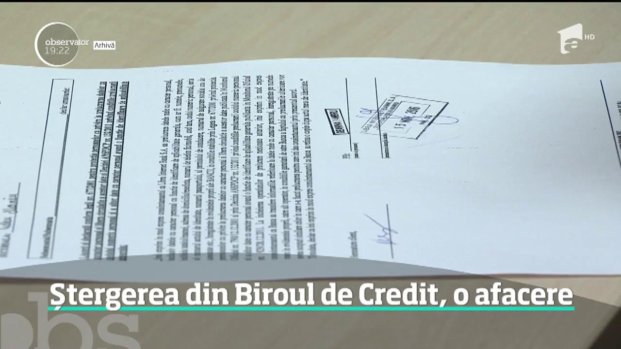 Ștergerea din Biroul de Credit, o afacere! Tot mai mulți dintre cei care au restanțe la bănci, preferă să apeleze la tot felul de firme care le garantează ștergerea datoriilor