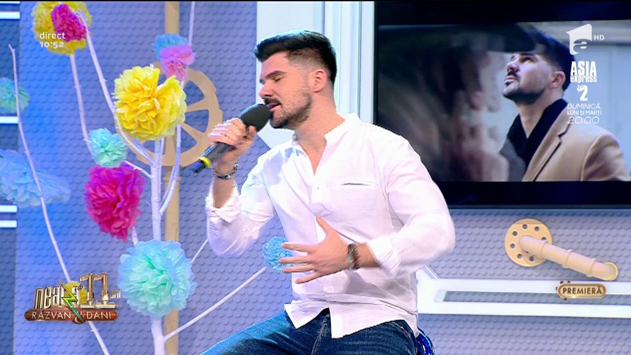 Lucian Colareza a interpretat, &icirc;n premieră, noul său single -"Mas Que Ayer"