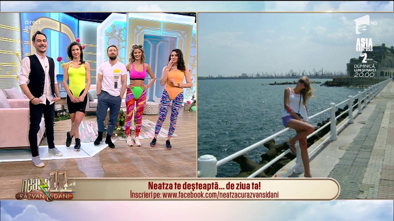 Neatza te deşteaptă... de ziua ta! La mulți ani, Roxana!