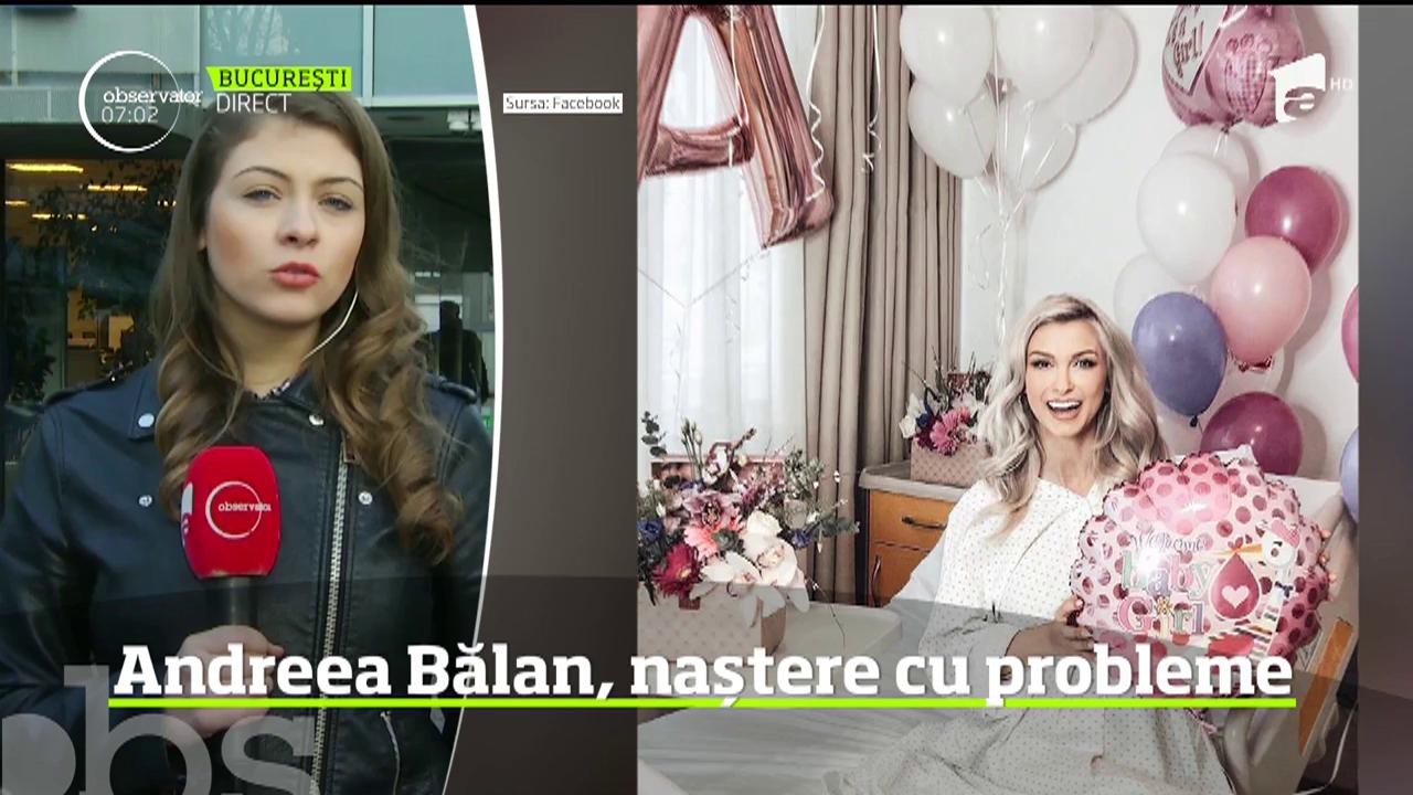 Clipe dramatice pentru Andreea Bălan!