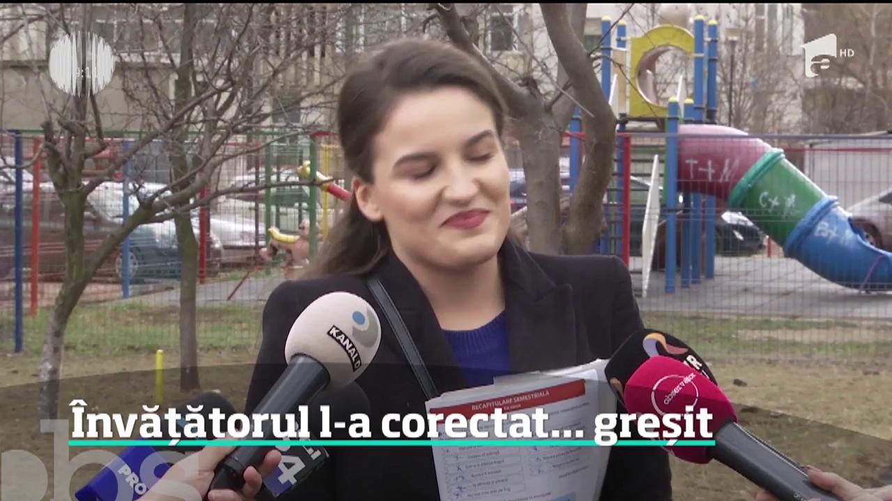 Lecţie de neştiinţă predată unui copil chiar de &icirc;nvăţătorul său. Elevul a fost corectat greşit de dascăl &icirc;ntr-o lucrare de control