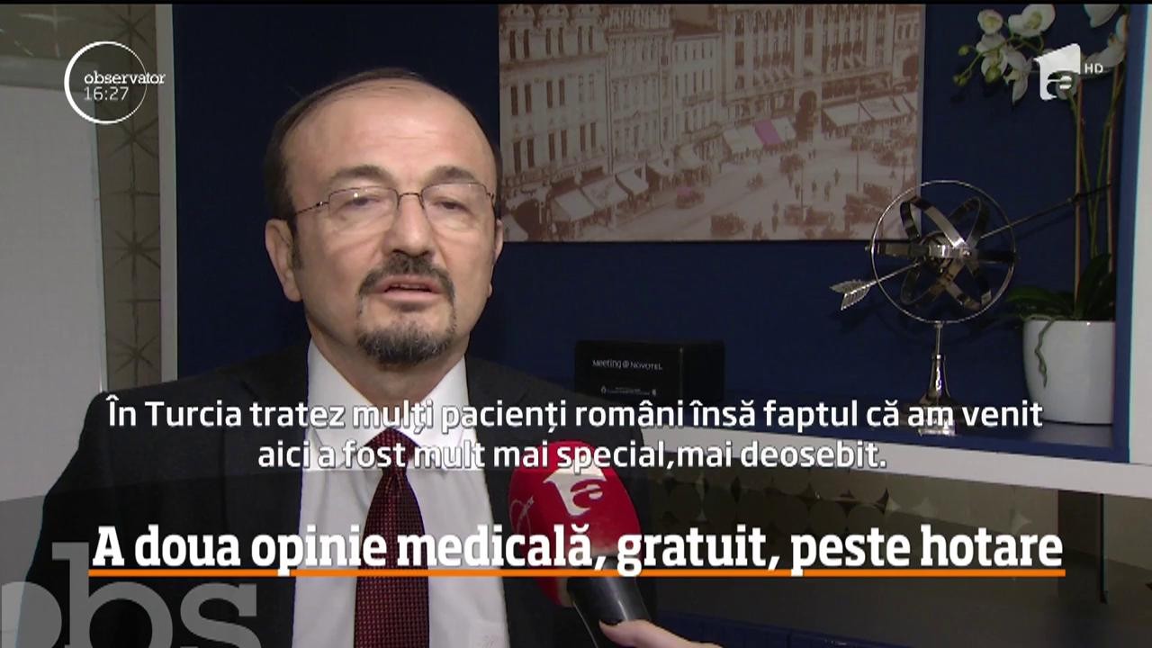 Pacienţii rom&acirc;ni, care nu au &icirc;ncredere &icirc;n diagnosticul pus de medicii din țară, pot solicita o a doua opinie de la doctorii din străinătate