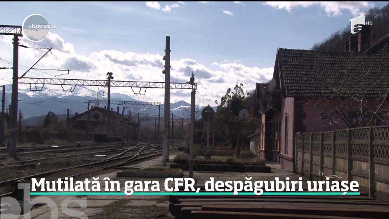 Jumătate de milion de euro va primi despăgubiri de la CFR o femeie care a fost mutilată &icirc;ntr-o gară