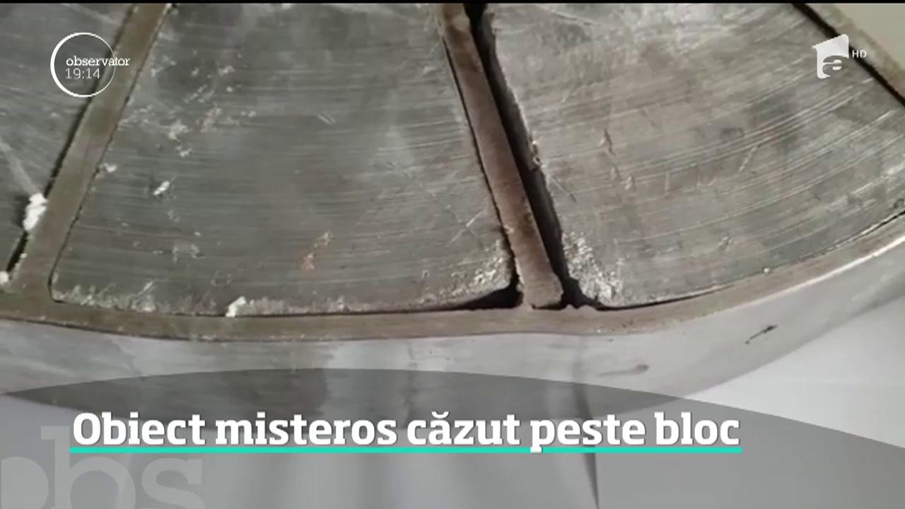 Panică &icirc;n Brăila. Oamenii spun că au văzut cum un obiect misterios, şi care seamănă cu o bucată de motor, a căzut din cer