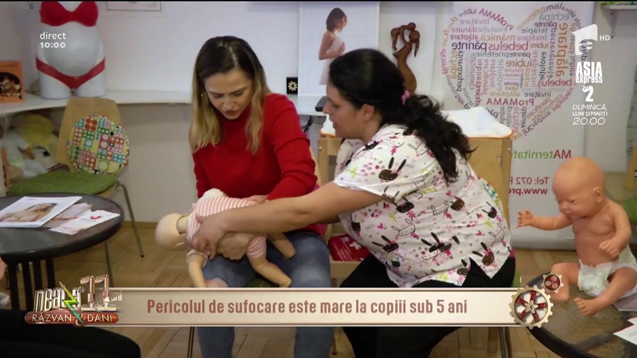 Cursuri de acordare a primului ajutor copiilor! Cea mai eficientă metodă &icirc;n caz de sufocare
