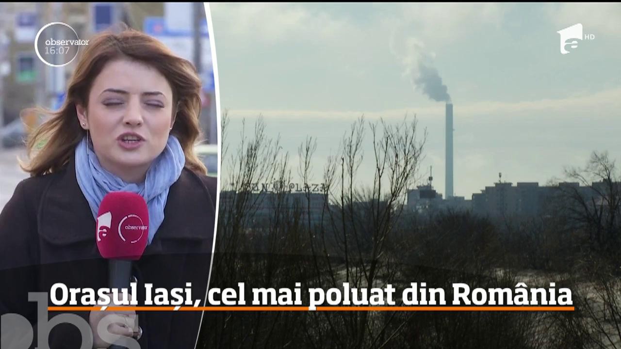 Orașul Iași, cel mai poluat din Rom&acirc;nia
