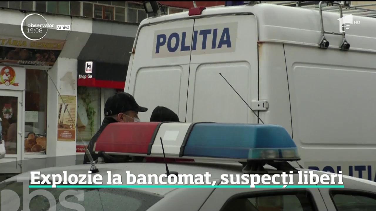 Atenţie, sar &icirc;n aer bancomate! &Icirc;ncă un aparat a fost distrus de hoţi, după o explozie puternică, &icirc;n Brăila
