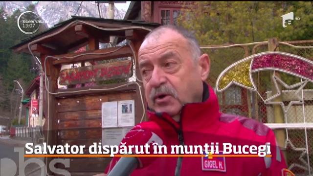 Salvamontiştii din Buşteni au &icirc;nceput căutările angajatului ISU T&acirc;rgu Mureş, dat dispărut de mai bine de o săptăm&acirc;nă