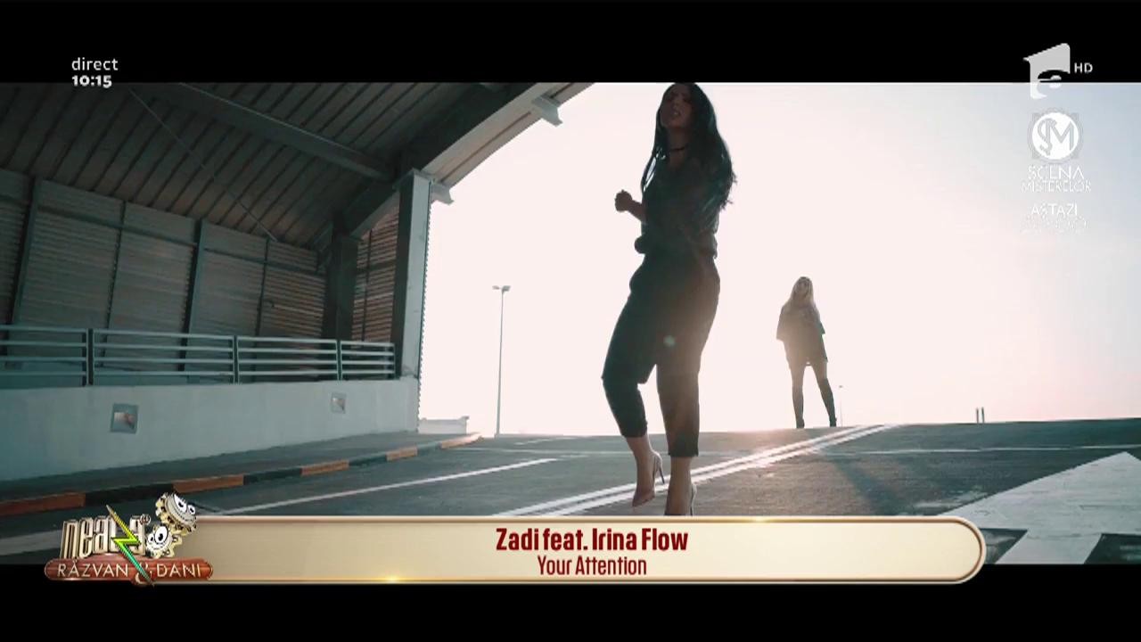 Videoclip! Zadi şi Irina Flow c&acirc;ntă la Neatza melodia "Your Attention"