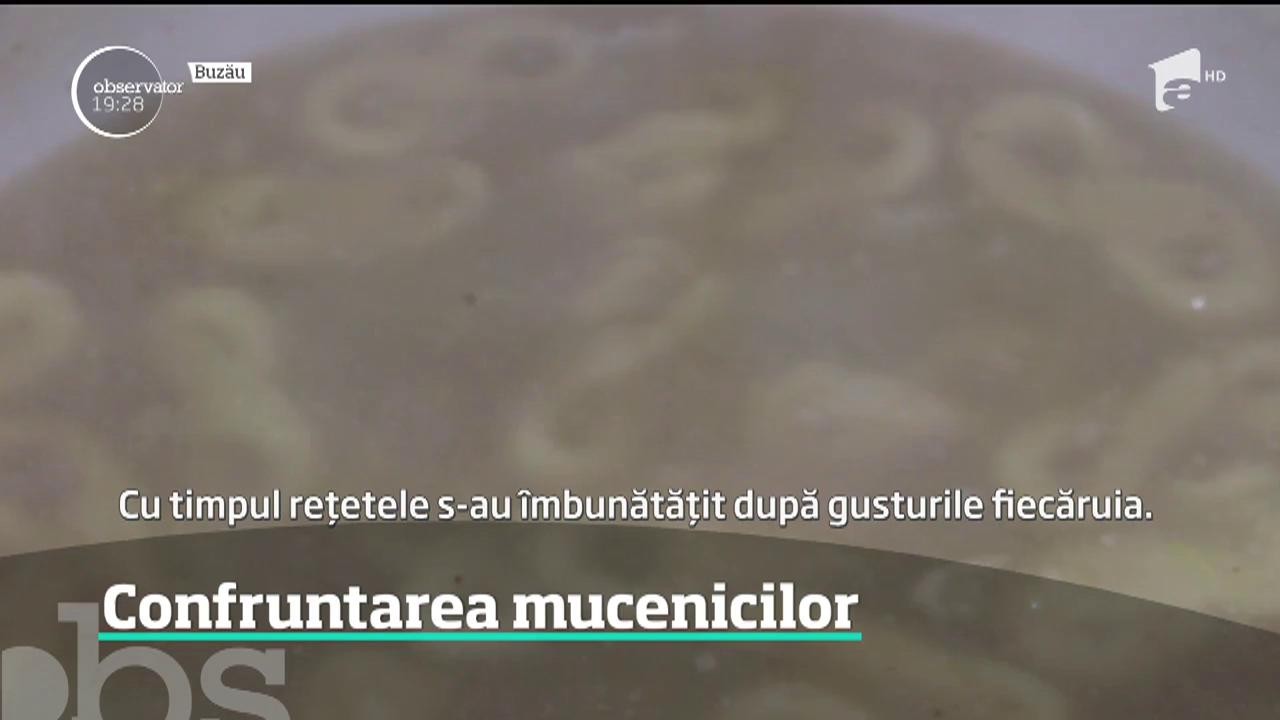 Forfotă &icirc;n bucătăriile din ţară, unde se pregătesc mucenicii. Care sunt mai buni, cei moldoveneşti cu aluat de cozonac sau cei olteneşti, &icirc;n zeamă cu scorţişoară?