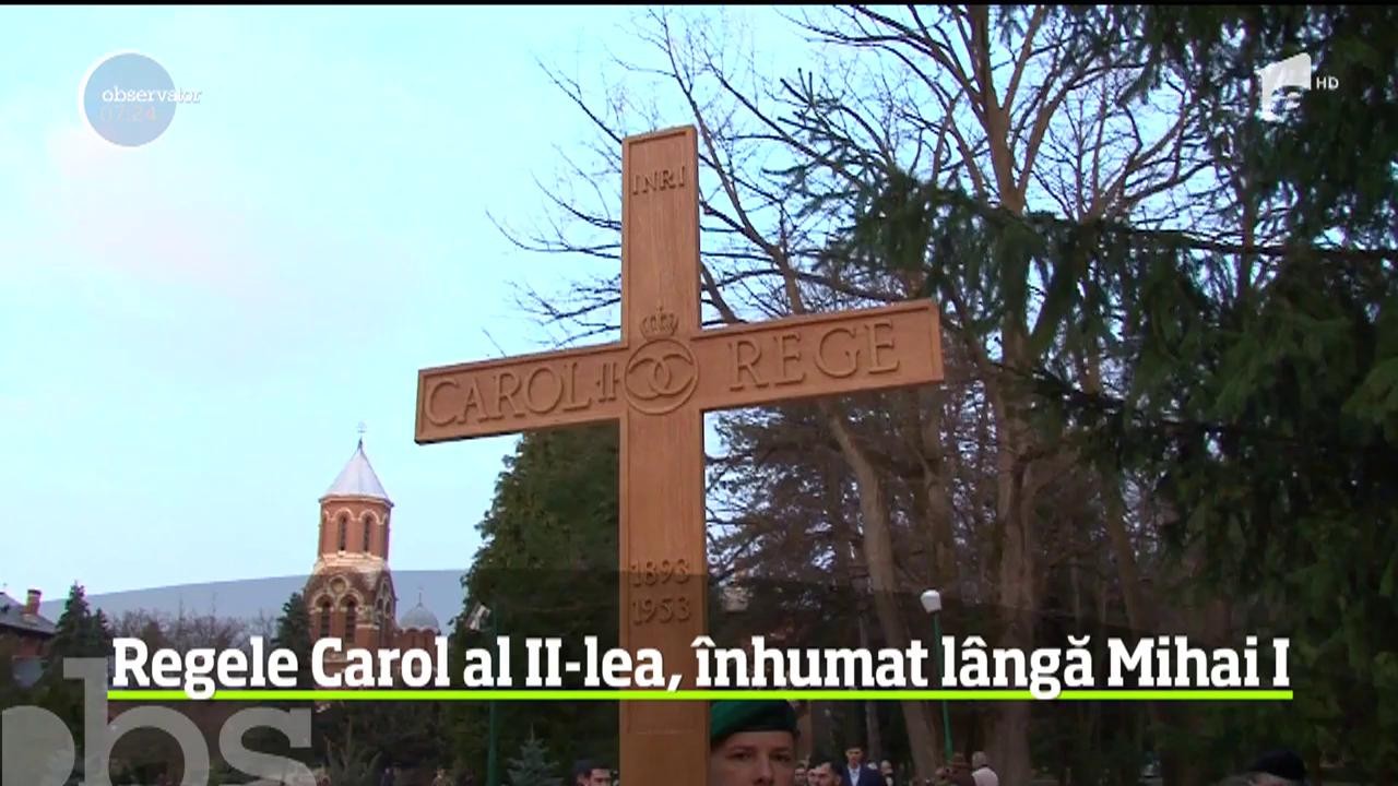 Regele Carol al II-lea al Rom&acirc;niei va fi deshumat. Familia Regală a decis să fie &icirc;nmorm&acirc;ntat l&acirc;ngă fiul său, Regele Mihai I
