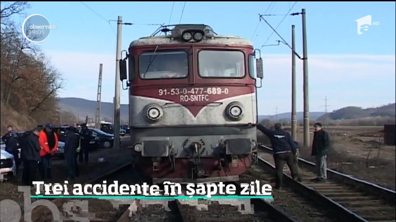 &Icirc;ncă un tren a sărit de pe şine &icirc;n Rom&acirc;nia, al treilea &icirc;ntr-o singură săptăm&acirc;nă. Directorul CFR conduce compania cu telefonul &icirc;nchis
