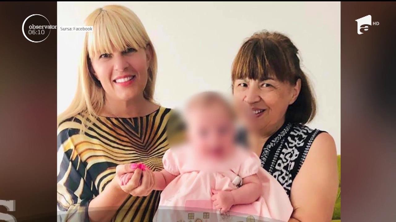 Elena Udrea, poză cu fetița de 8 Martie