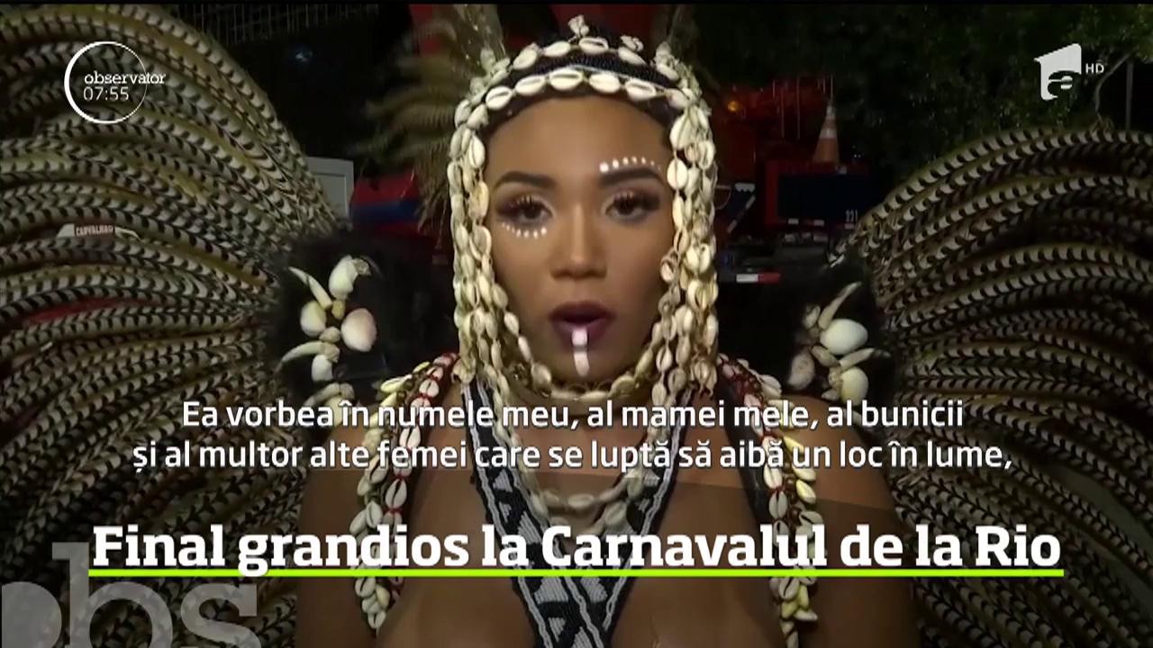 Carnavalul din Rio s-a &icirc;ncheiat, ca &icirc;n fiecare an, cu "parada campionilor"