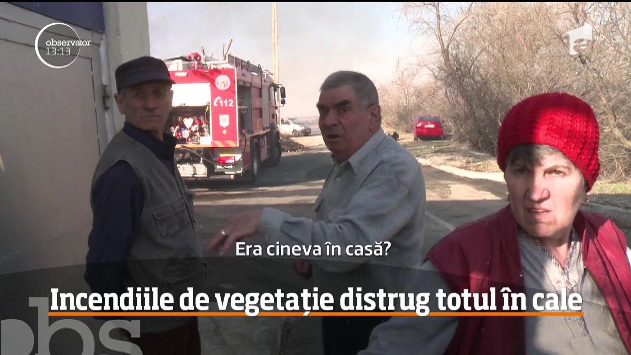 Incendiu de amploare &icirc;n judeţul Tulcea!