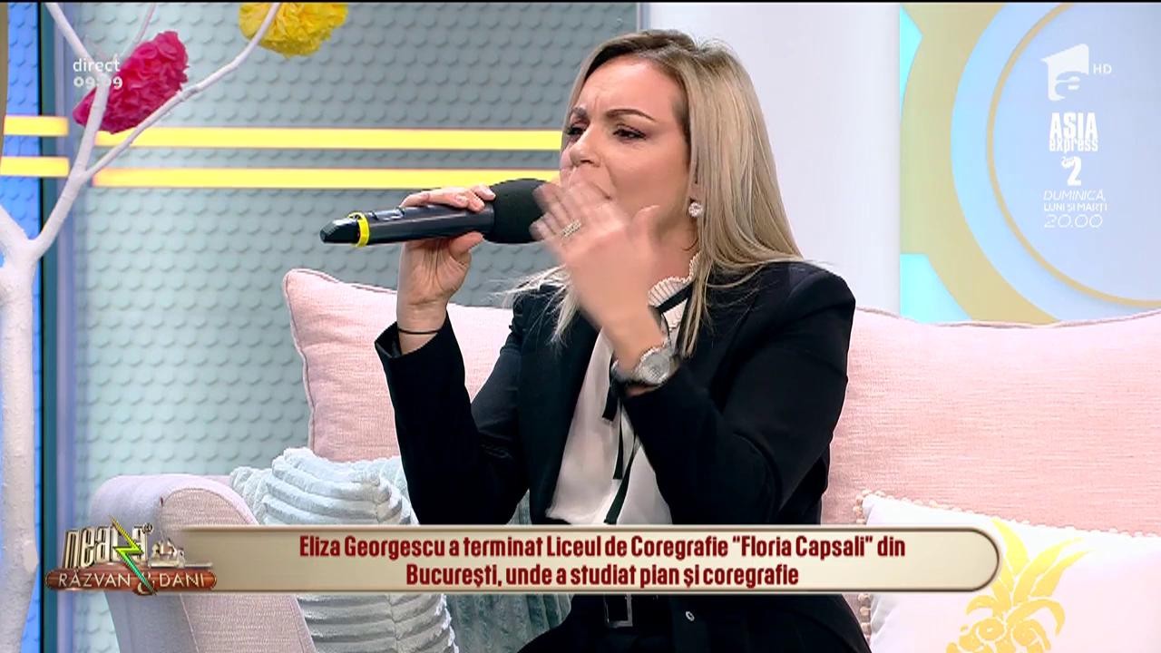 Eliza Georgescu, cerută &icirc;n căsătorie &icirc;ntr-un mod inedit: M-a enervat. Prima dată am refuzat, apoi am pl&acirc;ns, iar &icirc;ntr-un final am spus - Hai, fie!