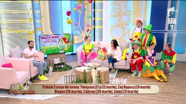 Gașca Zurli pregătește un turneu național: &rdquo;Spectacolele vor &icirc;ncepe de afară. Copiii vor putea să intre &icirc;n căsuța Zurli&rdquo;