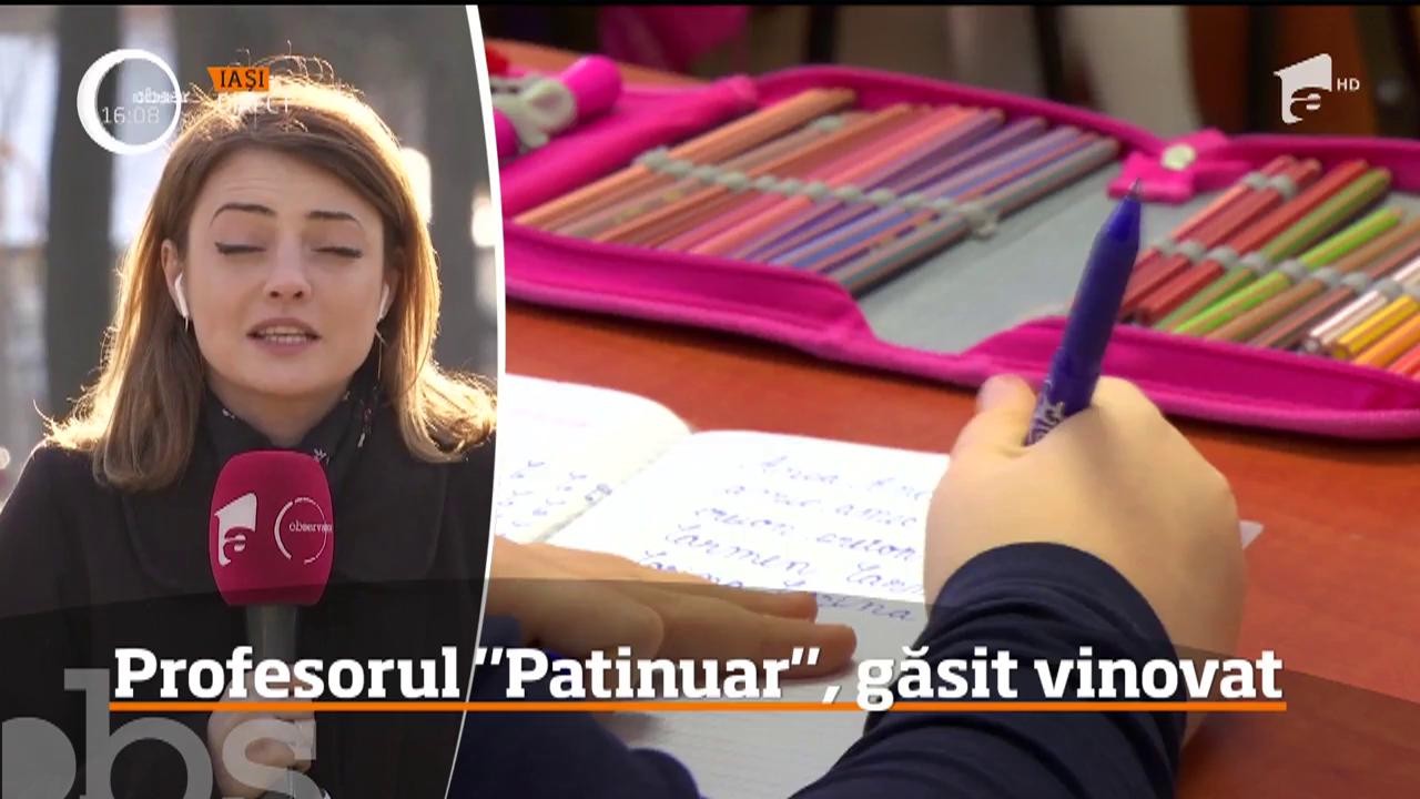 &Icirc;nvăţătorul din Iaşi care a depunctat un elev, deşi acesta nu greşise cu nimic, a fost sancţionat de Consiliul Administrativ al şcolii la care predă