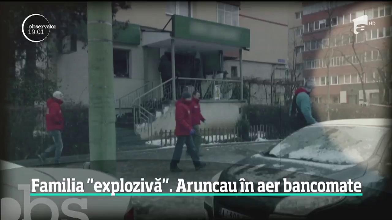 Doi tineri, soţ şi soţie, au fost reţinuţi &icirc;n cazul jafurilor &icirc;n serie după metoda "explozie la bancomat"