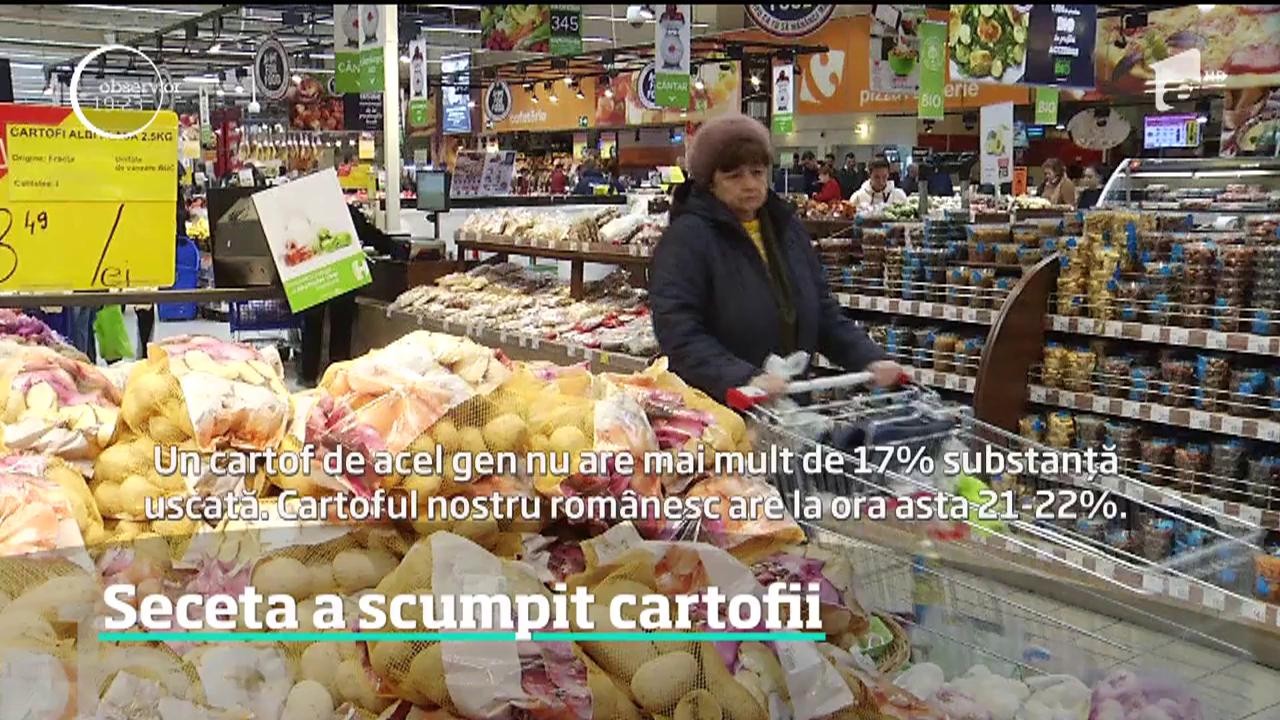 Cartofii, consideraţi c&acirc;ndva m&acirc;ncarea săracului, nu şi-i mai permite orcine