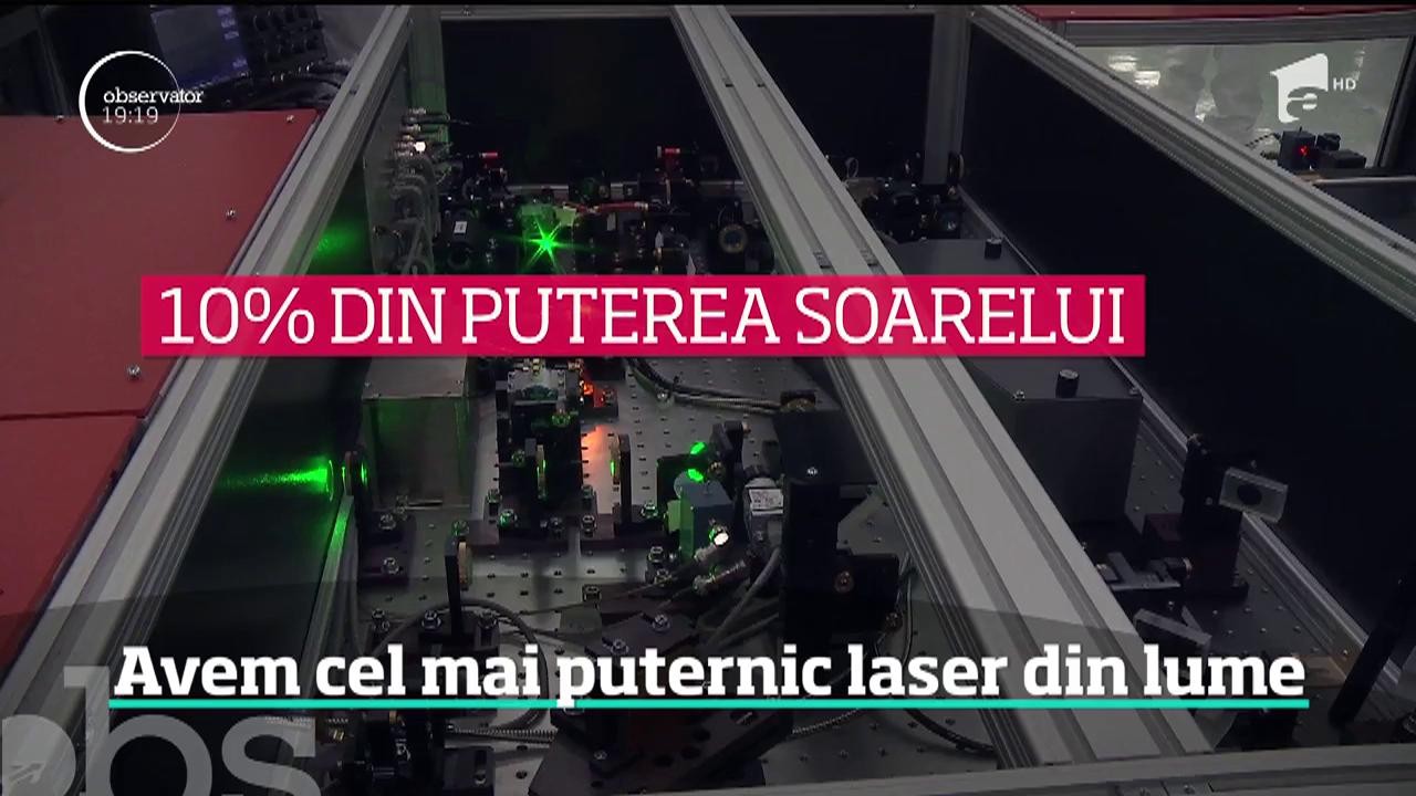Rom&acirc;nia are cel mai puternic laser din lume
