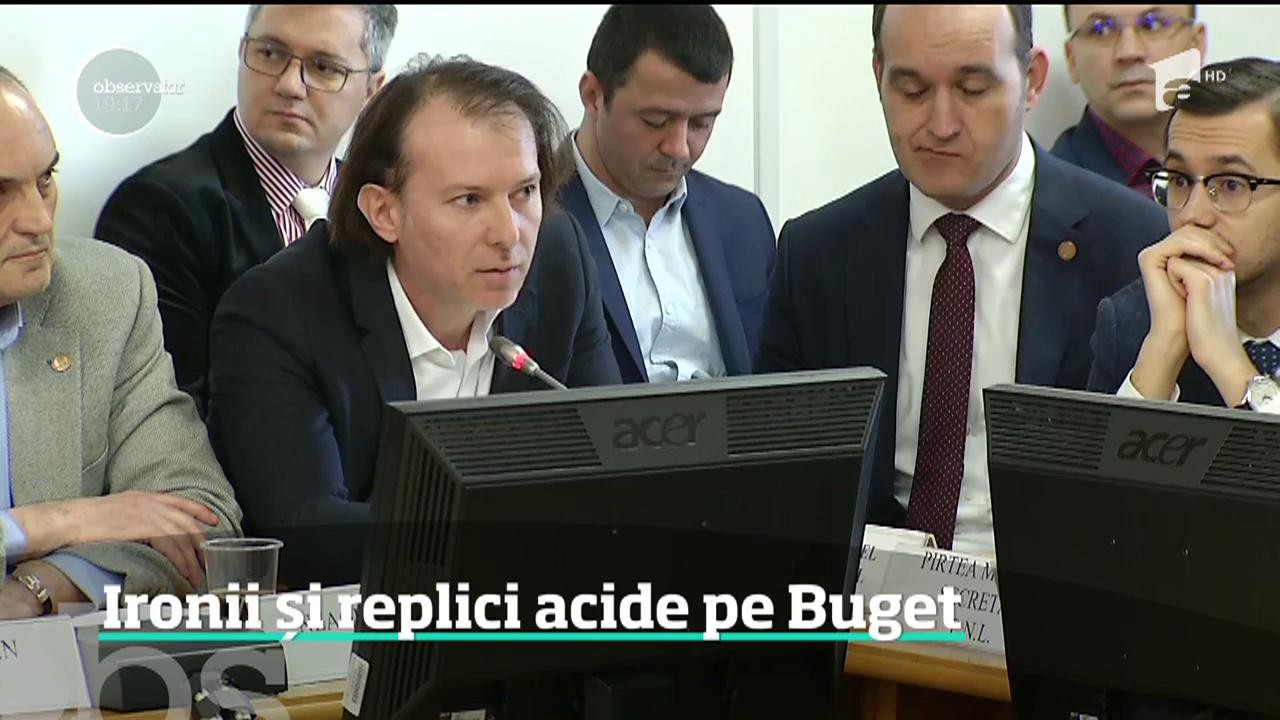 Ironii şi replici acide pe Buget &icirc;ntre opoziţie şi putere