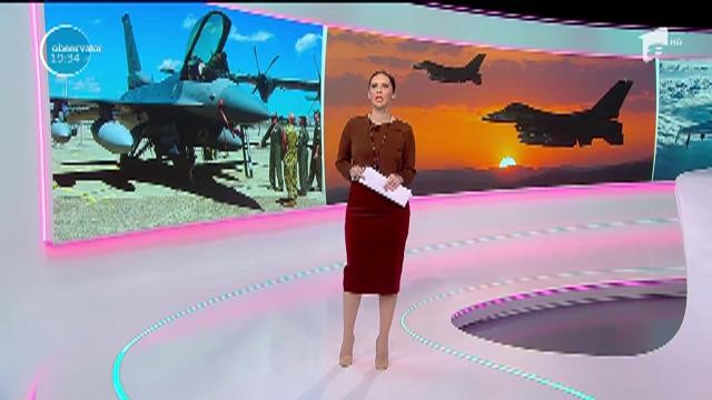 Aeronavele F16 au intrat oficial &icirc;n flota Poliţiei Aeriene Rom&acirc;ne