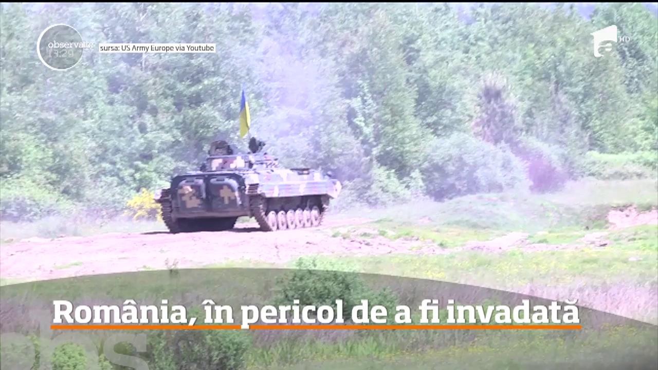 Rom&acirc;nia se află &icirc;n vizorul ruşilor şi ar putea fi ţinta unei invazii, după cea din Ucraina