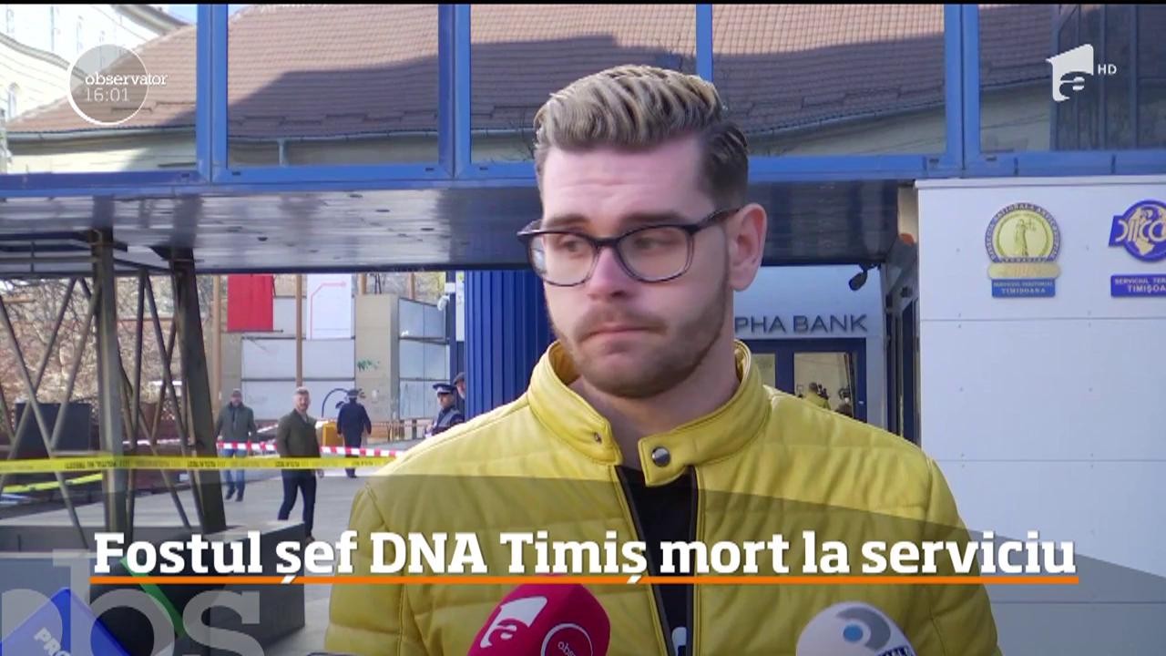 Fostul şef al DNA Timiş a căzut de la fereastra biroului său
