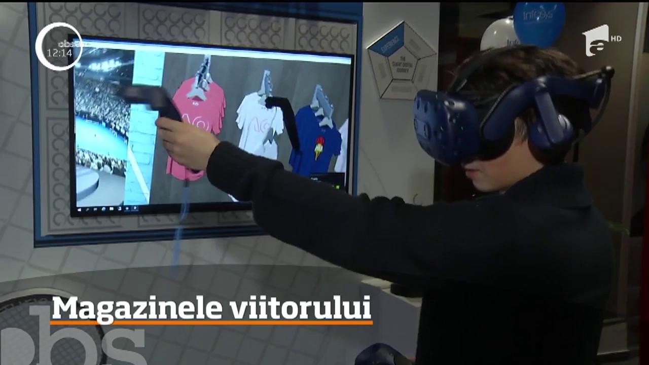 Cumpărături virtuale direct din propria sufragerie